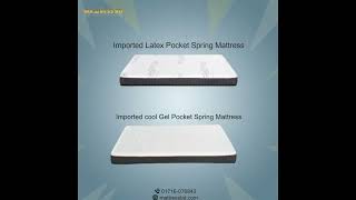 Imported Latex Pocket Spring Mattress 5 video-thumb-0