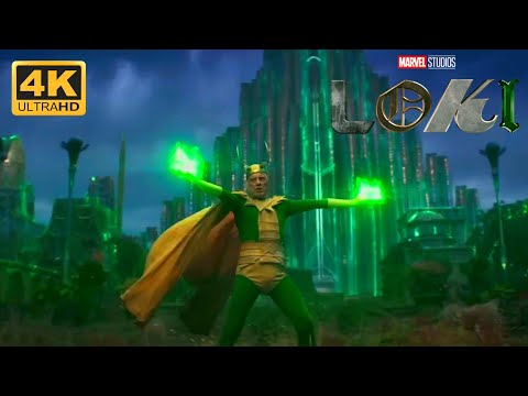 Classic Loki Creates Asgard Scene 4K | Loki Series (2021) S1 E5 Clip