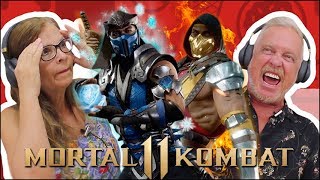 IDOSOS REAGEM A MORTAL KOMBAT 11 - FATALITY, BRUTALITY E FATAL BLOW