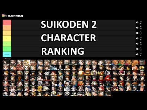 Suikoden II Character Ranking List (Personal Favourites)