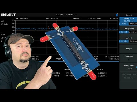 Cheap RF Bridge testing with Siglent SSA 3021X thumbnail