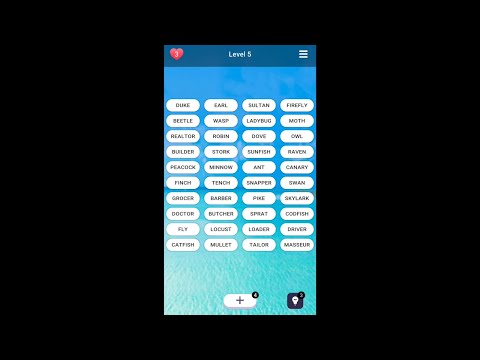 Associations: Word Puzzle Game - Gameplay - YouTube