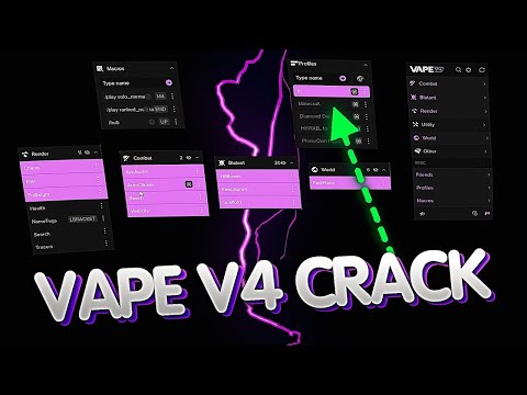 FREE VAPE V4 UPDATE - Get it now for Minecraft!