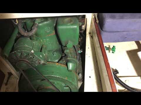 Thumbnail for Starting my Sabb single cylinder Diesel engine on my gaff rig boat by Boat