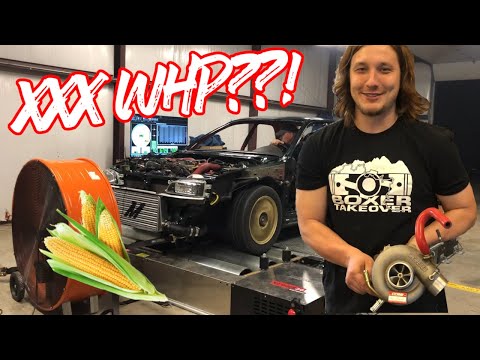 1st YouTube video about how much boost can a stock ej205 handle