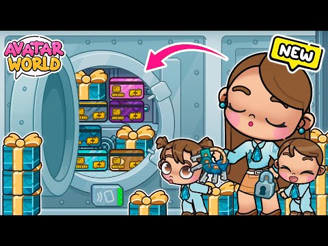 Como Encontrar Todas las TARJETAS SECRETAS del BANCO 😱 en Avatar World | Alicia Gameplays 🩷