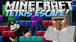 Minecraft | TETRIS ESCAPE! (The Classic Game, But DEADLY!!) | [1.7.2]