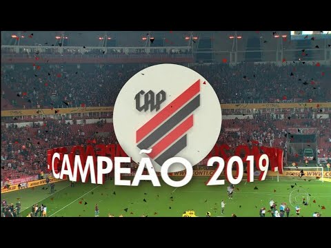 Comemoração do Athletico Paranaense 🇦🇱 Campeão da Copa do Brasil 2019 (Globo)