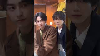 話題のドラマにW主演した #駒木根葵汰 さん #新原泰佑 さんが横顔再コラボ♡ #shorts