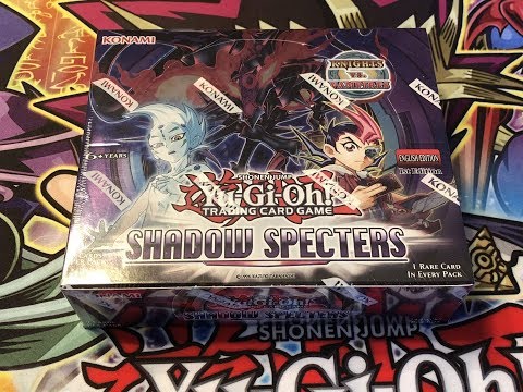 Yu-Gi-Oh! Shadow Specters 1st Edition Box Opening and Monster Reborn LOST ART!!!