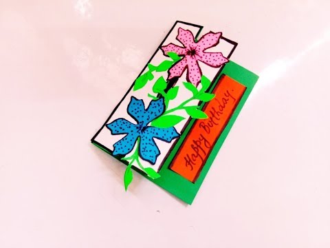 How to make greeting card at home - Birthday cards handmade