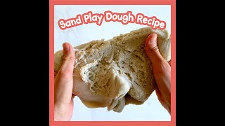 Sand Play Dough Recipe