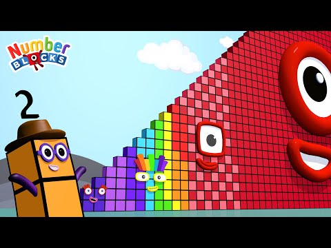 Numberblocks Step Squad 2 to 1176 - The Amazing Step Squad Numberblocks