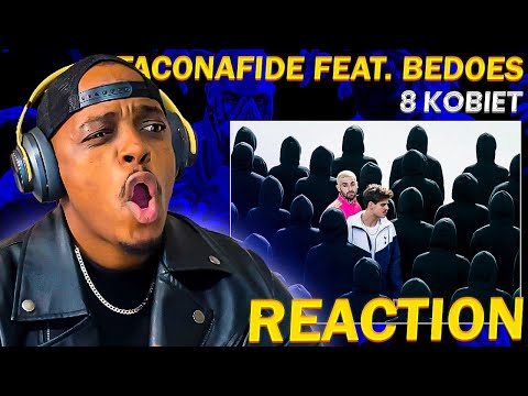 THIS SONG DESERVES A MUSIC VIDEO !!!! - TACONAFIDE - 8 Kobiet feat. Bedoes (REAKCJA!!!)