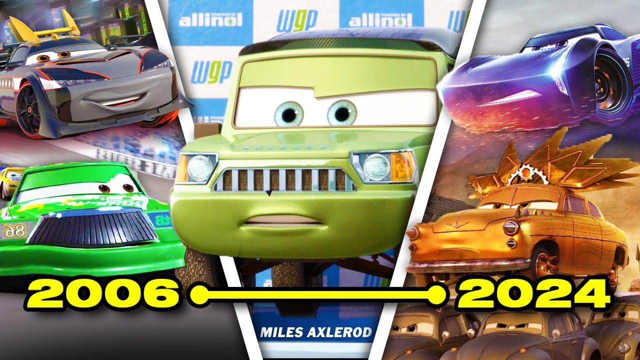 The Evolution Of Cars Villains - Cars 4 - (2006-2024)