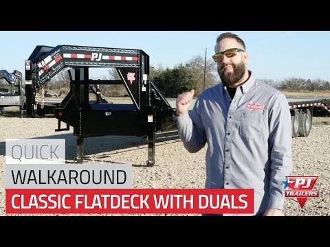 Classic Flatdeck with Duals (FD) Trailer Quick Walkaround
