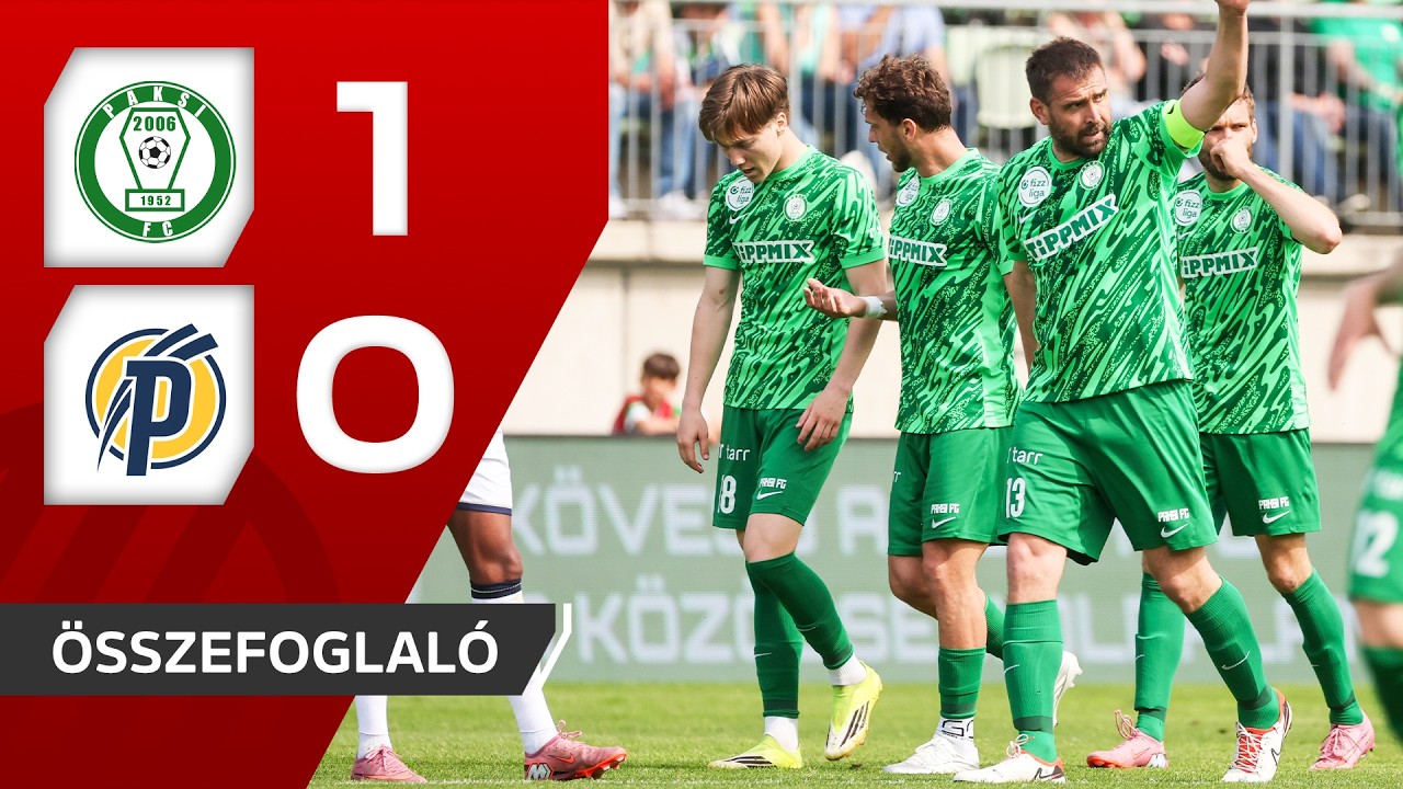 Paksi vs Puskás Akadémia Highlights