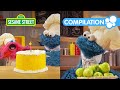 Sesame Street Fun Easy Desserts For Kids Cookie Monster S Foodie Truck Compilation