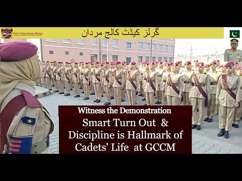 Smart Turn Out  & Discipline is Hallmark of Cadets' Life  at GCCM...