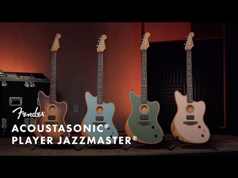Fender Acoustasonic Player Jazzmaster - Ice Blue image 6