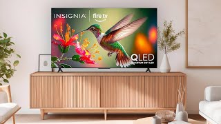 INSIGNIA 75-Inch QF Series 4K UHD QLED Smart Fire TV | Alexa Voice Remote 