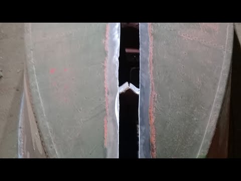 Замена форштевня на Казанке (Южанка) ремонт корпуса лодки