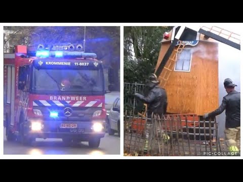 ZAWA Relly Brandweer Krommenie komt met spoed terug om wedstrijd uit te voeren in Krommenie