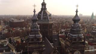 Amsterdam Travel Destination by Skyecam