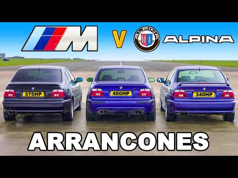 BMW E39 M5 vs Alpina B10: ARRANCONES