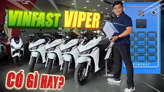 Xe Máy Điện Siêu Hot VIPER Đã Có Mặt Tại Vinfast Minh Long! 