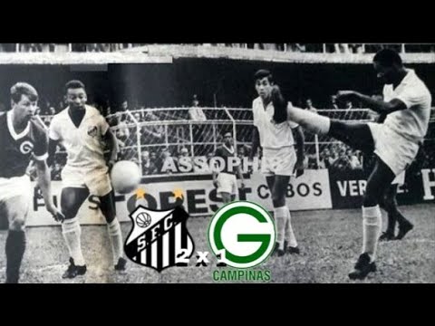 Santos 2 x 1 Guarani - 23/07/1967 - Melhores Momentos - Virada santista na estreia de Silva Batuta
