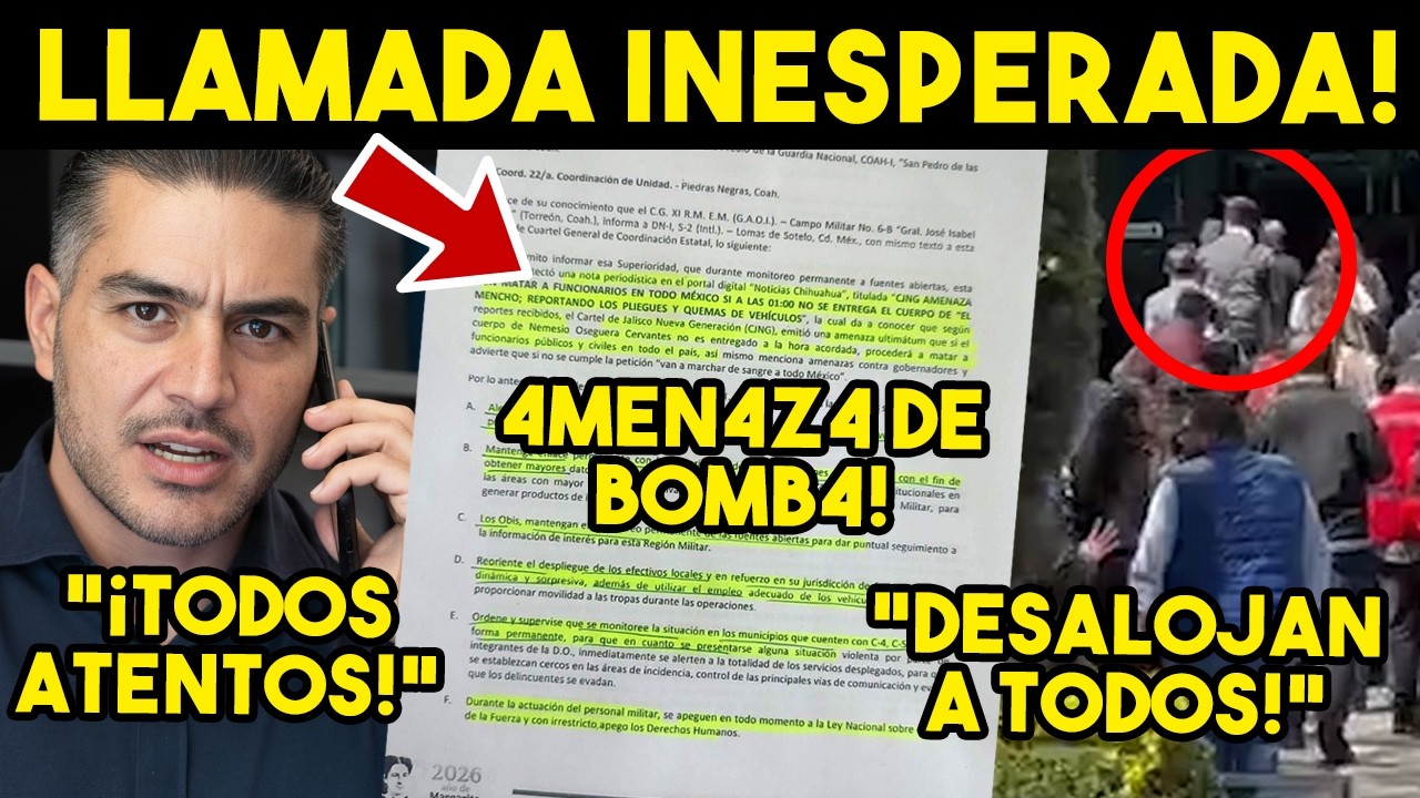 DE ULTIMO MOMENTO! 4MEN4Z4N AL PODER JUDICIAL, DESALOJAN A MIL. NUEVA GU3RR4 A LA 4T. HOY