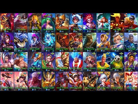 Mobile Legends ALL SKINS (iOS/Andriod) – MobileLegends