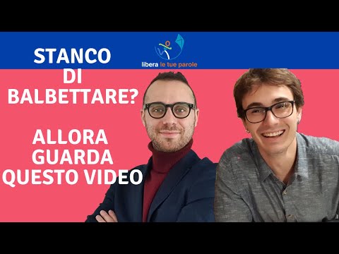 SMETTERE DI BALBETTARE - Marco Lagovini ci parla di RISULTATI