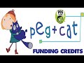 Peg Cat Funding Credits Compilation 2013 2018