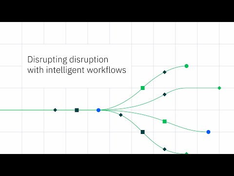 Disrupting disruption with intelligent workflows