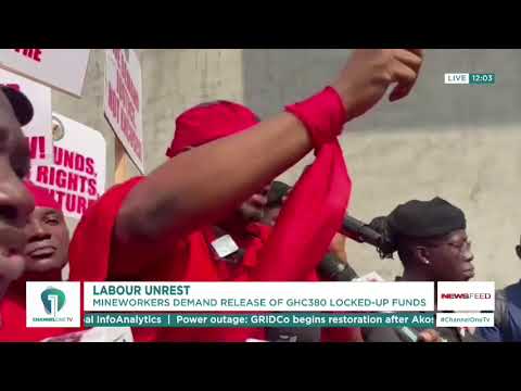 GH¢350m Locked-Up Funds: 19,000 Mineworkers Demand Immediate Payment