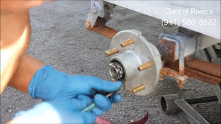 How To Replace Wheel Hub on Boat Trailer
