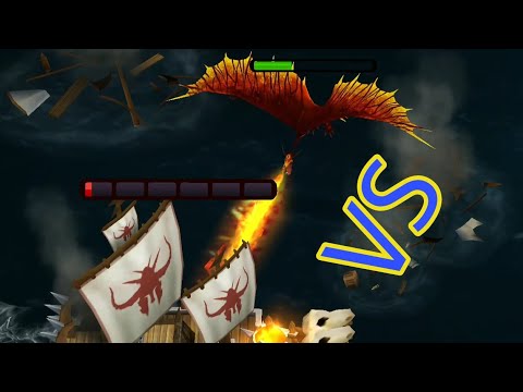 Pyre-Flier VS Battle Feet 27 - Defend Berk - Dragons:Rise of Berk