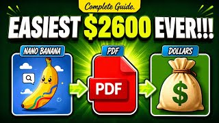 How I'd Make $2,600 Selling AI Children's eBooks (Google Gemini Tutorial)