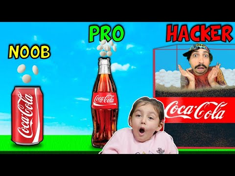 COCA COLA MENTOS THING GAME 😄 Fall and Explode