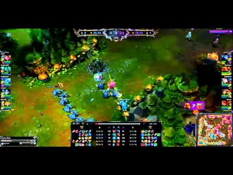 RedSw0rdz vs Purple Caster Minion