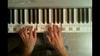 Смотреть онлайн Упражнение Ганона для рук на фортепиано