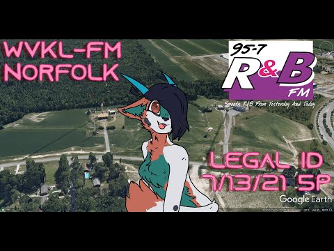 95.7 R&B | WVKL-FM Norfolk Legal ID 7/13/21 5p ET