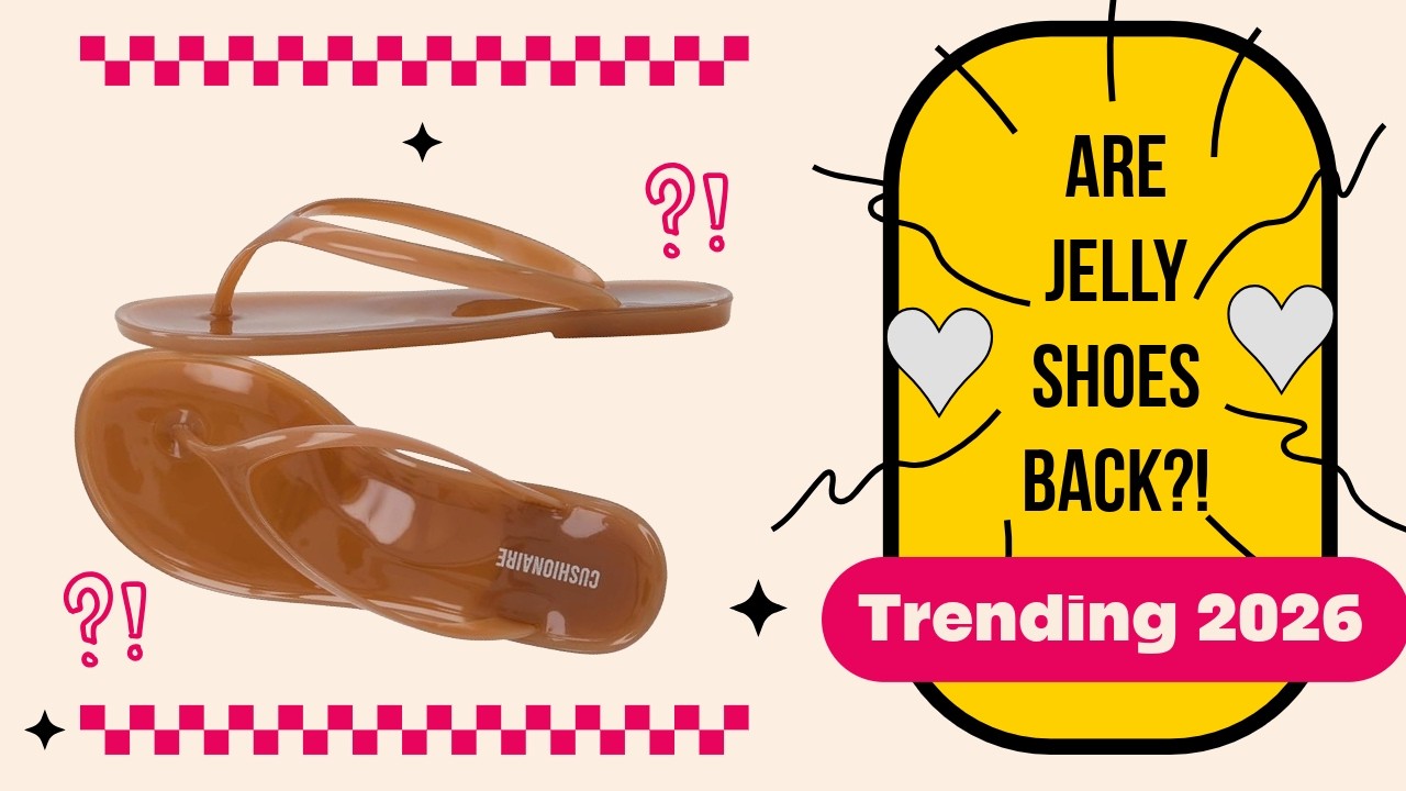 Jelly Sandals Are BACK for 2026 😍 CUSHIONAIRE Splash Flip Flops Review | Comfy Summer Sandal