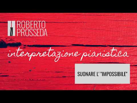 Interpretazione pianistica - 27: Suonare l'impossibile | Fare un Crescendo su una nota tenuta