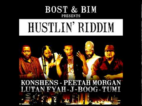 HUSTLIN' RIDDIM by BOST & BIM / The Bombist records - 2010