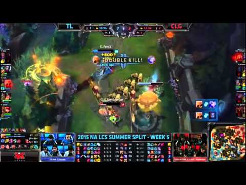 TL Fenix Amazing Play as Azir vs CLG (NA LCS)