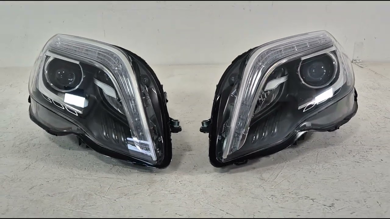 Mercedes GLK-klasse X204 2008–2015 Koplampen FullLed V-1 (2012-2015, 2 stuks) Video 1