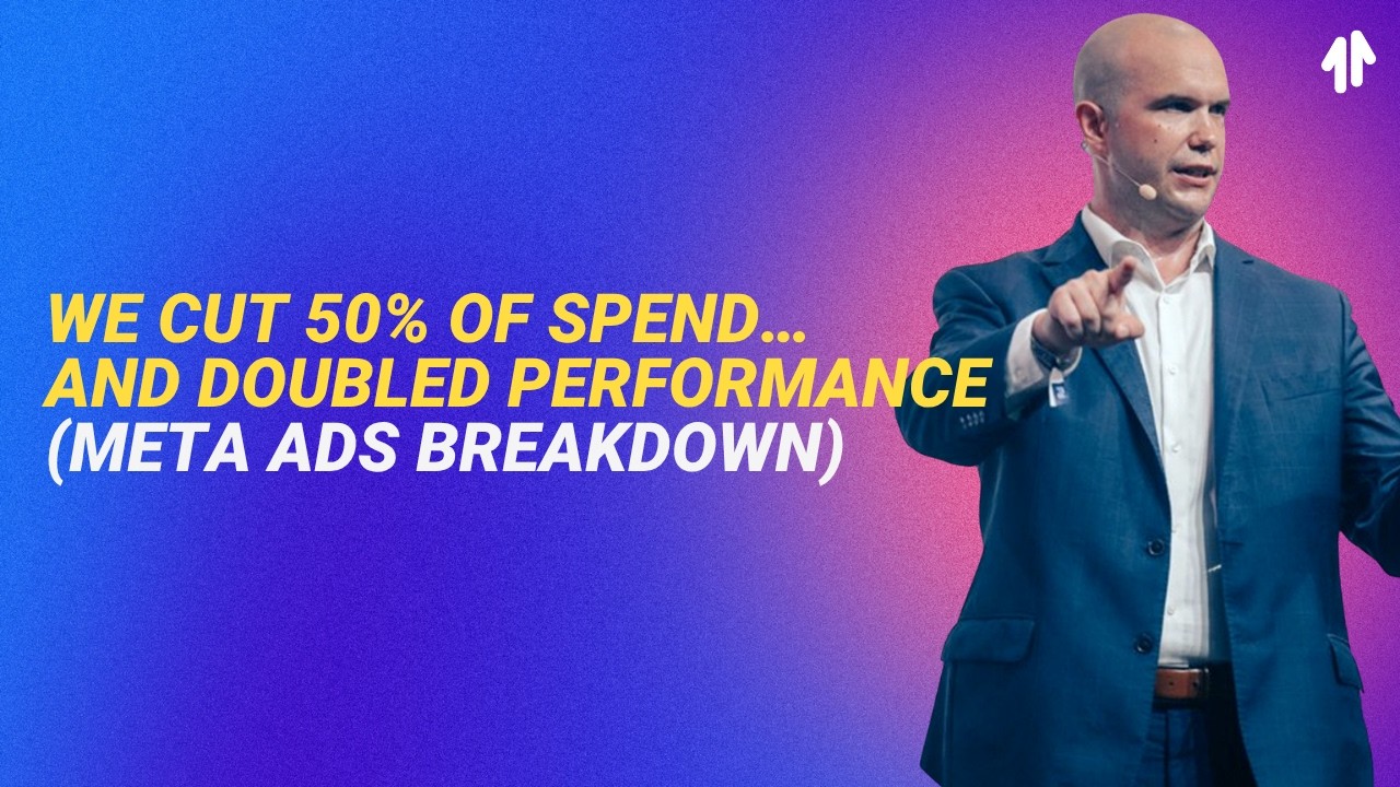 We Cut 50% of Spend… and Doubled Performance (Meta Ads Breakdown)